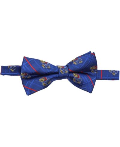 Men's Blue Kansas Jayhawks Oxford Bow Tie