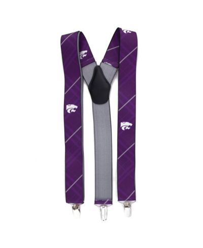 Men's Purple Kansas State Wildcats Suspenders