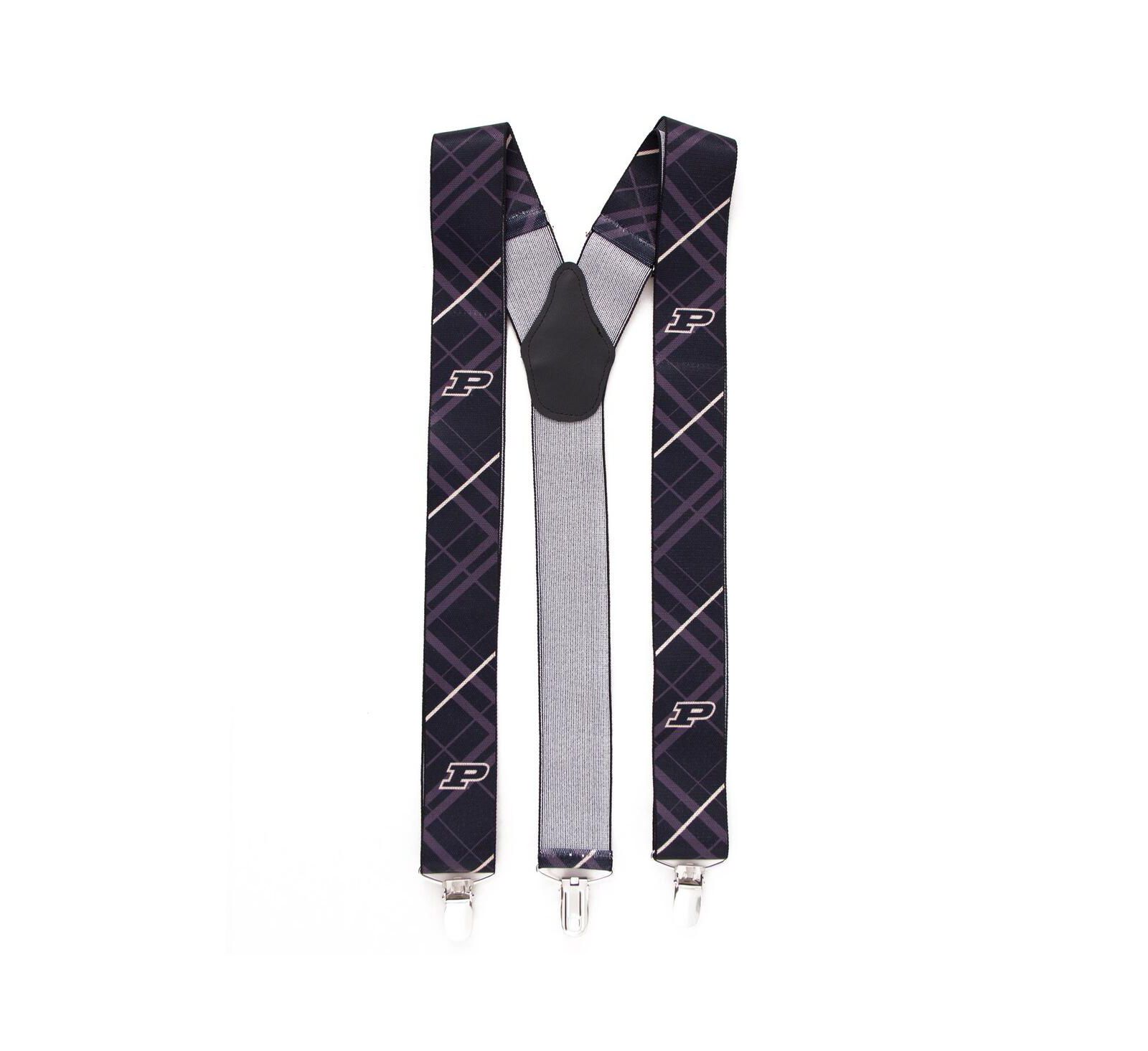 Men's Black Purdue Boilermakers Suspenders