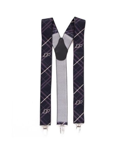 Men's Black Purdue Boilermakers Suspenders