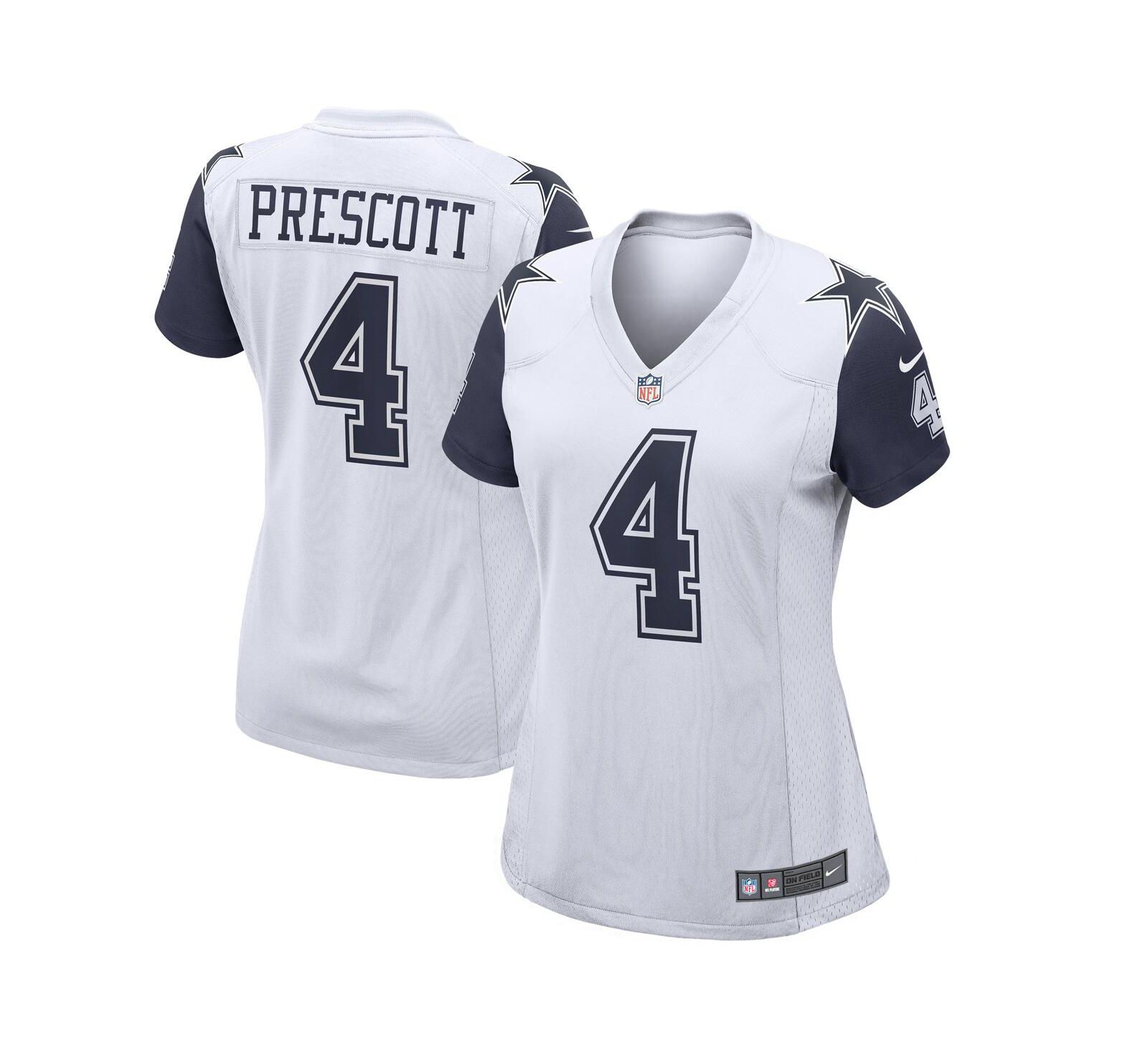 Джерси Nike Women's Dak Prescott White Dallas Cowboys Alternate Game Jersey
