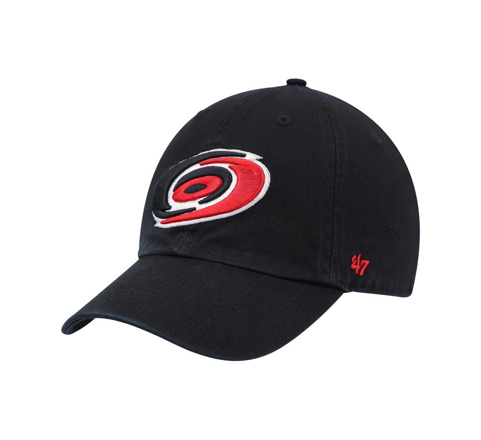 Мужская регулируемая кепка Carolina Hurricanes, черная