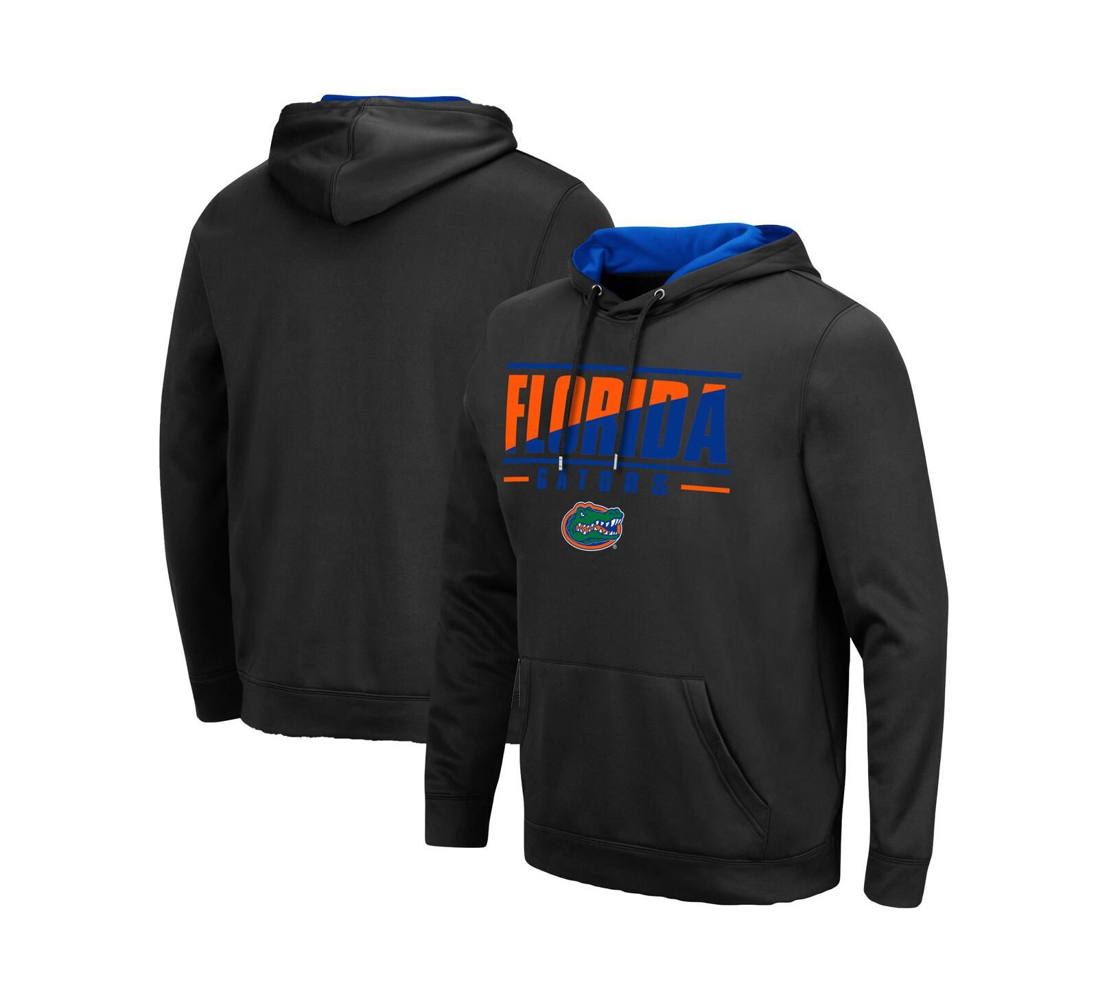 Colosseum Мужское худи Pullover Slash Stack 2.0 Florida Gators