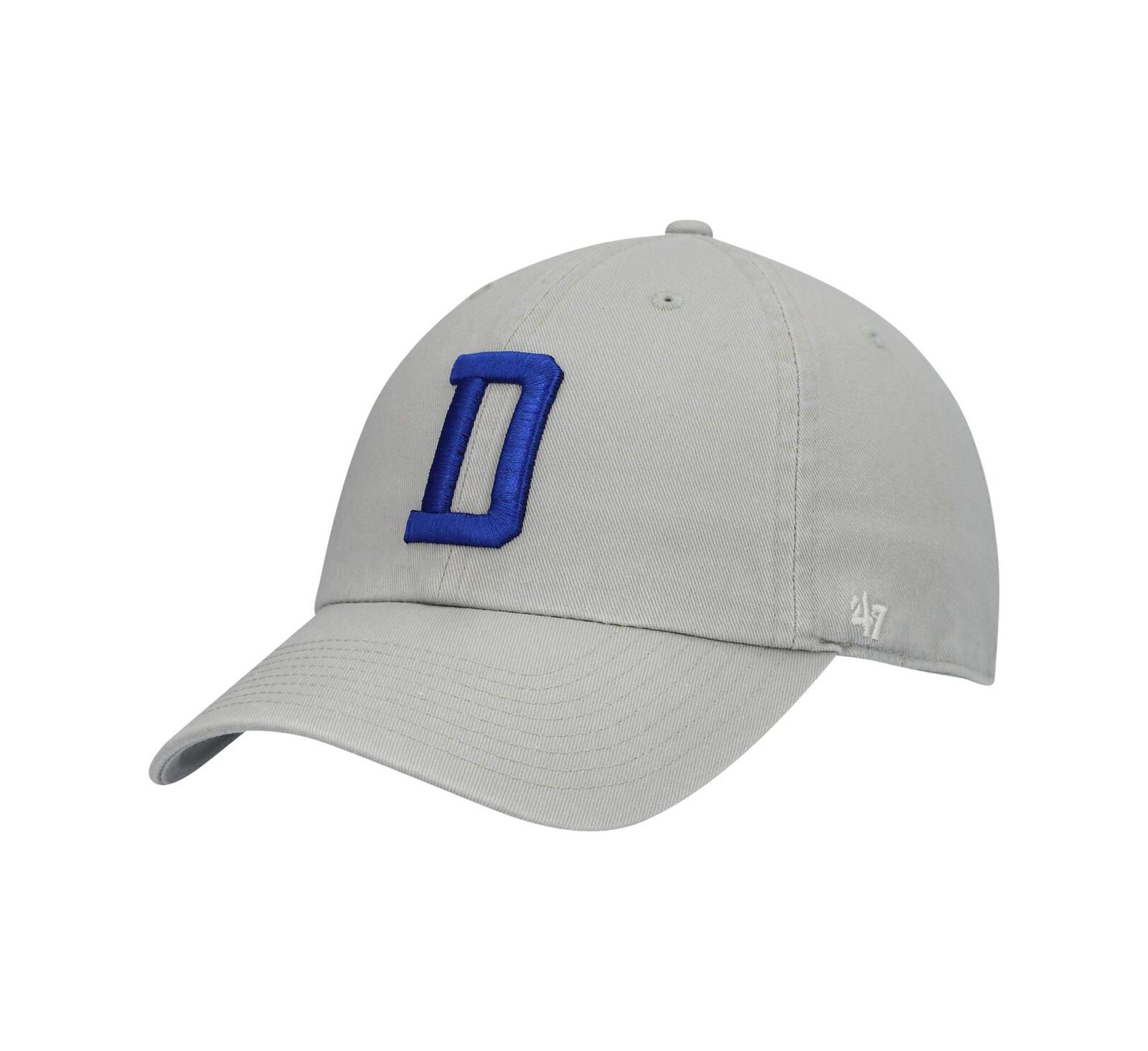 Men's Gray Dallas Cowboys Clean Up Adjustable Hat