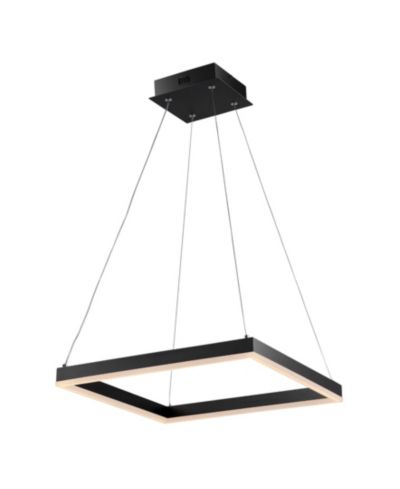 Nero Square Contemporary Modern Integrated LED Pendant Light