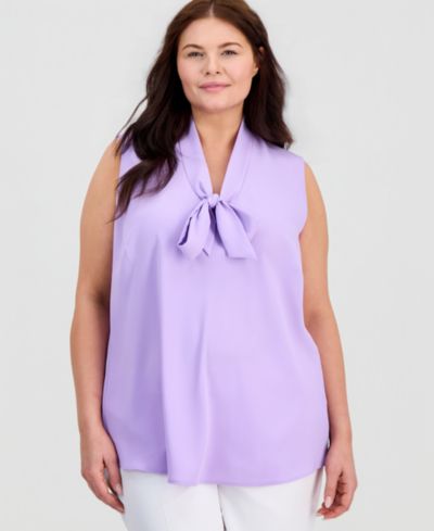 Топ Kasper Plus Size Bow Top