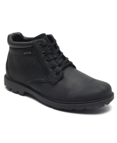 Rockport Men's Storm Surge Plain Toe Water & Slip-Resistant Boots