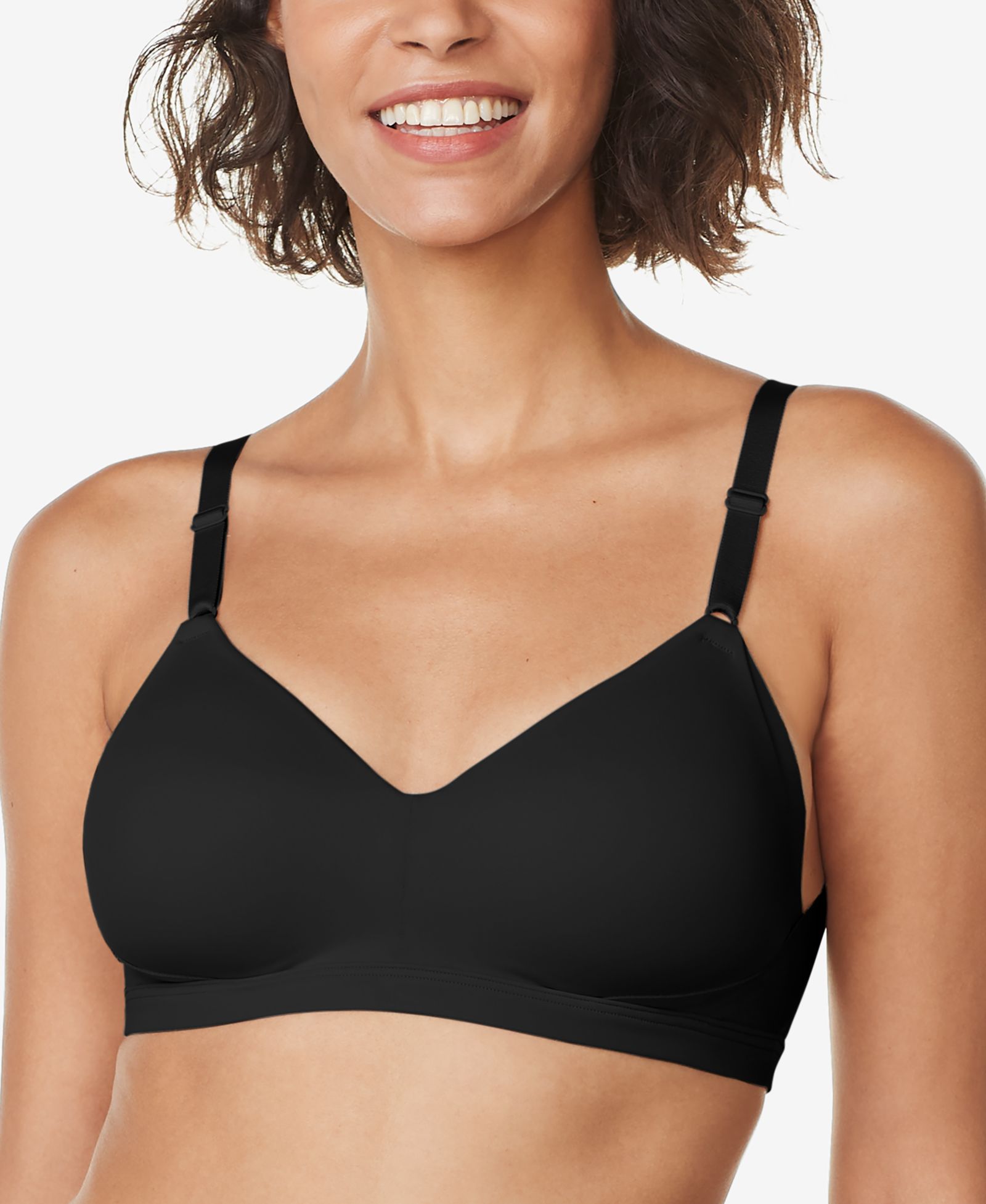 Warner's Women's No Side Effects® Underarm and Back-Smoothing Comfort Wireless Lift T-Shirt Bra RN2231A