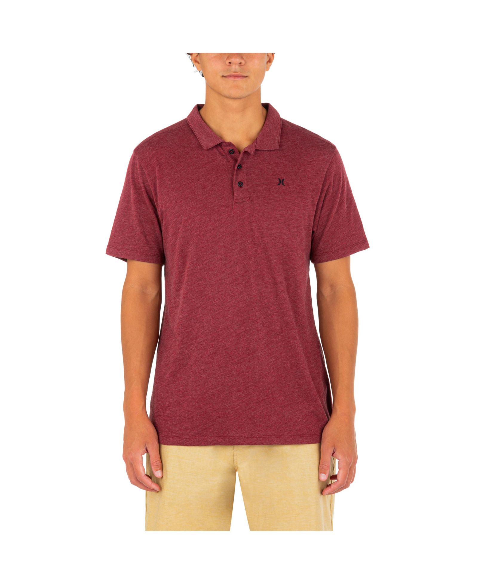 Hurley Мужской Ace Vista Short Sleeve Polo Shirt
