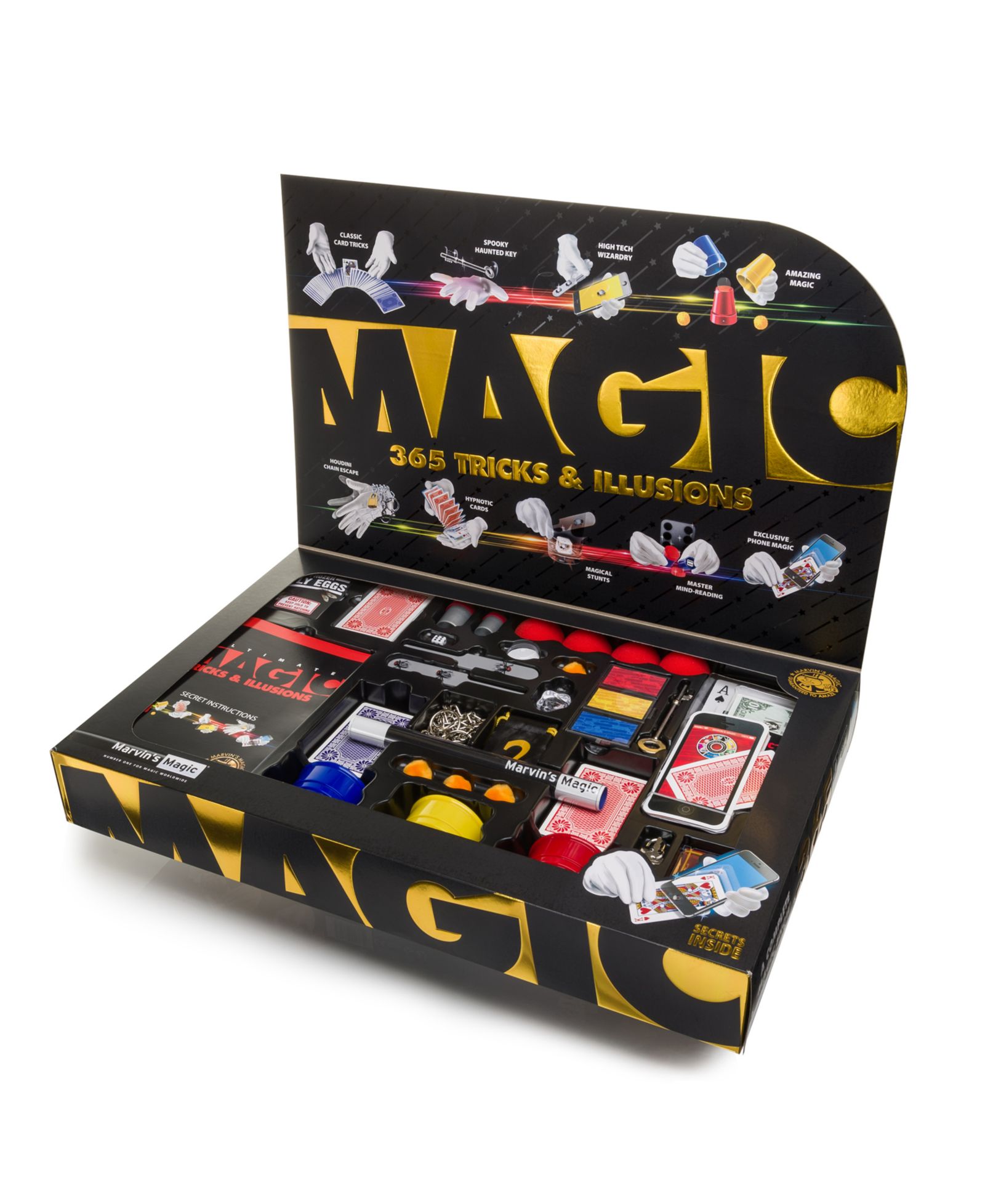Набор фокусов Ultimate Magic Tricks and Illusions 365 Set, 35 Pieces
