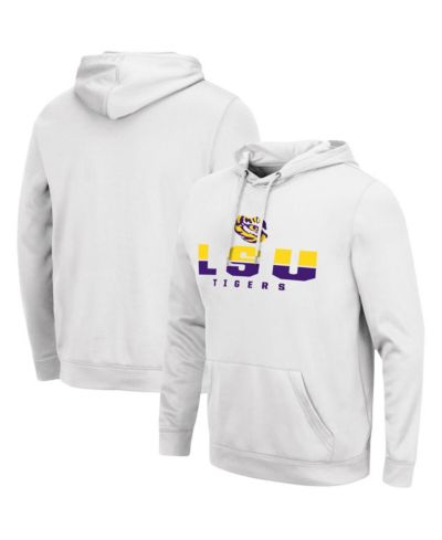 Мужское флисовое худи Colosseum LSU Tigers Lantern