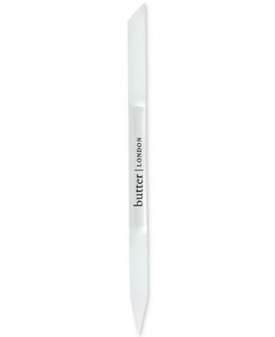 butter LONDON Signature Glass Cuticle Pusher