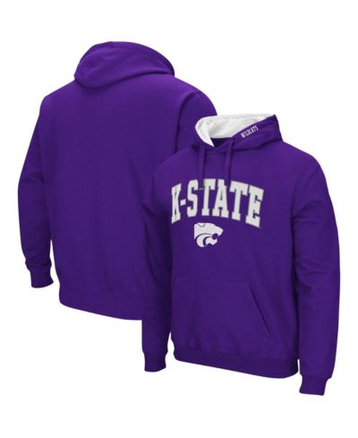 Мужская толстовка с капюшоном Colosseum Kansas State Wildcats Arch Logo 3.0