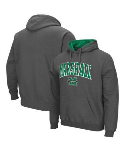 Мужской худи Colosseum Marshall Thundering Herd Arch and Logo