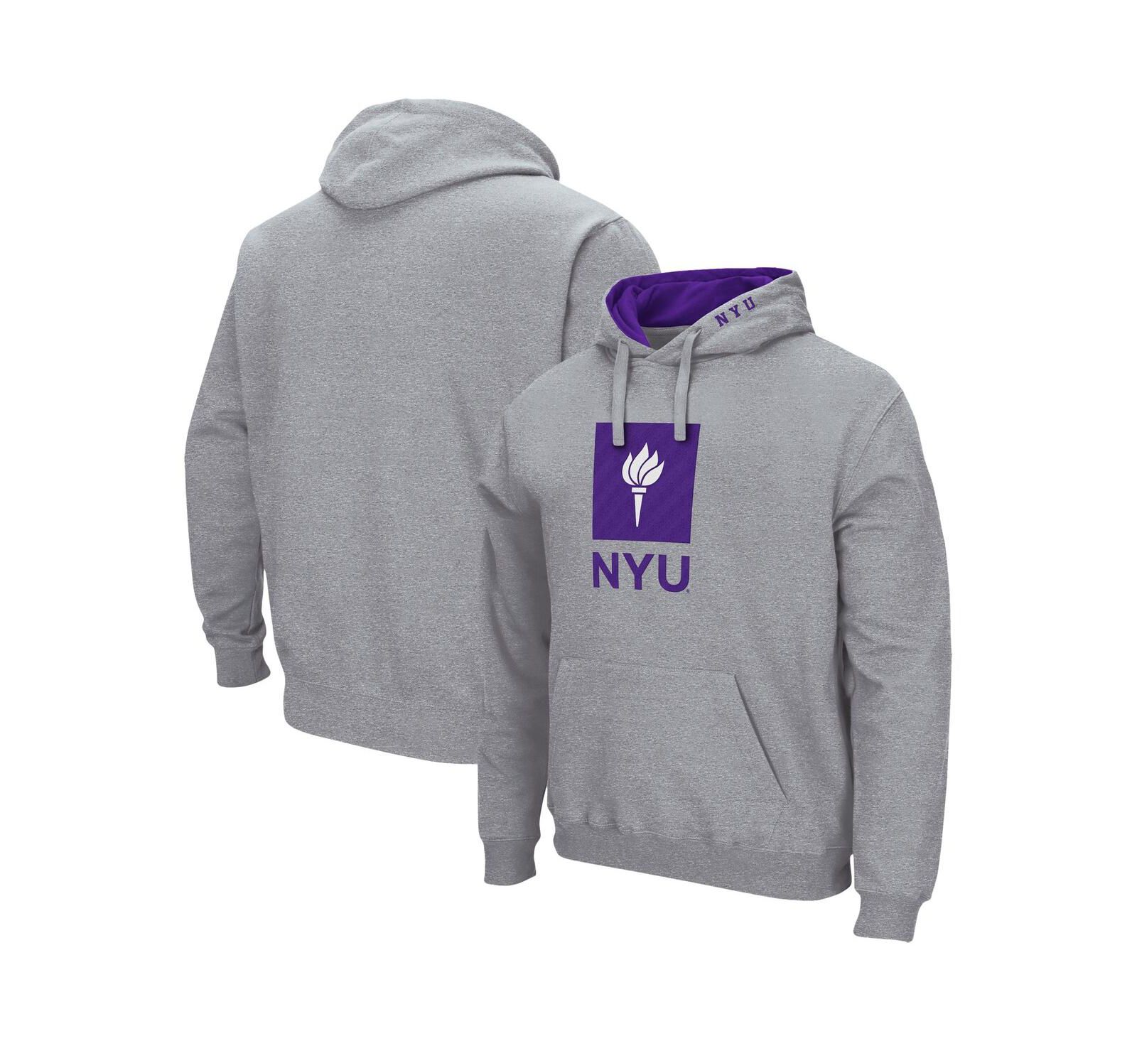 Colosseum Мужской NYU Arch and Logo Pullover Hoodie