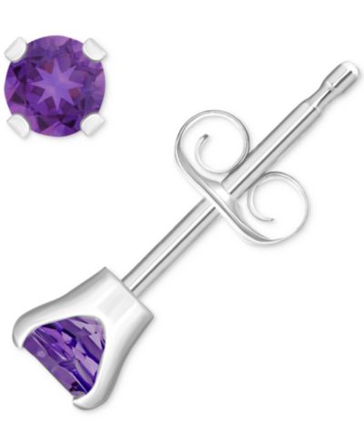 Amethyst/White Gold