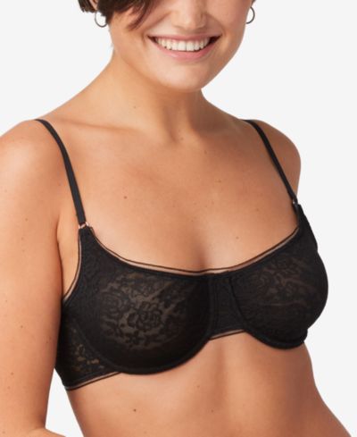 Maidenform® Pure Comfort Stretch Lace Demi Underwire Bra DM202C
