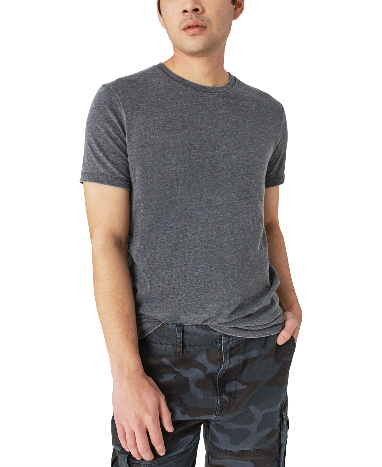 Lucky Brand Men’s Classic Venice Burnout Crewneck T-Shirt