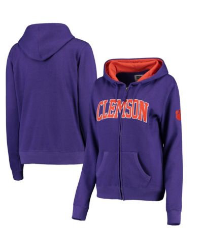 Женское худи Clemson Tigers Arched Name Full-Zip