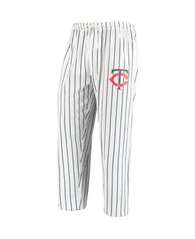 Мужские брюки для отдыха Minnesota Twins Vigor Lounge, белый и темно-синий