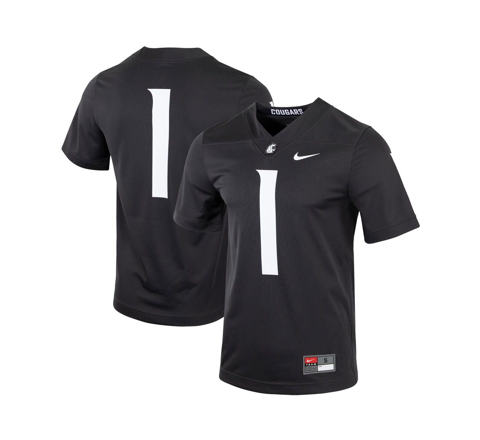 Мужская джерси Nike Washington State Cougars Untouchable Football, Charcoal