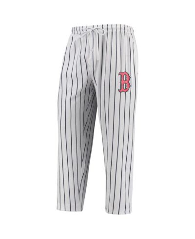 Мужские брюки для отдыха Concepts Sport White, Navy Boston Red Sox Vigor