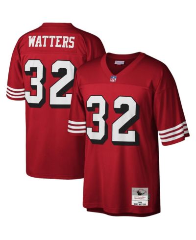 Мужская джерси Mitchell & Ness Ricky Watters Scarlet San Francisco 49ers Legacy Replica