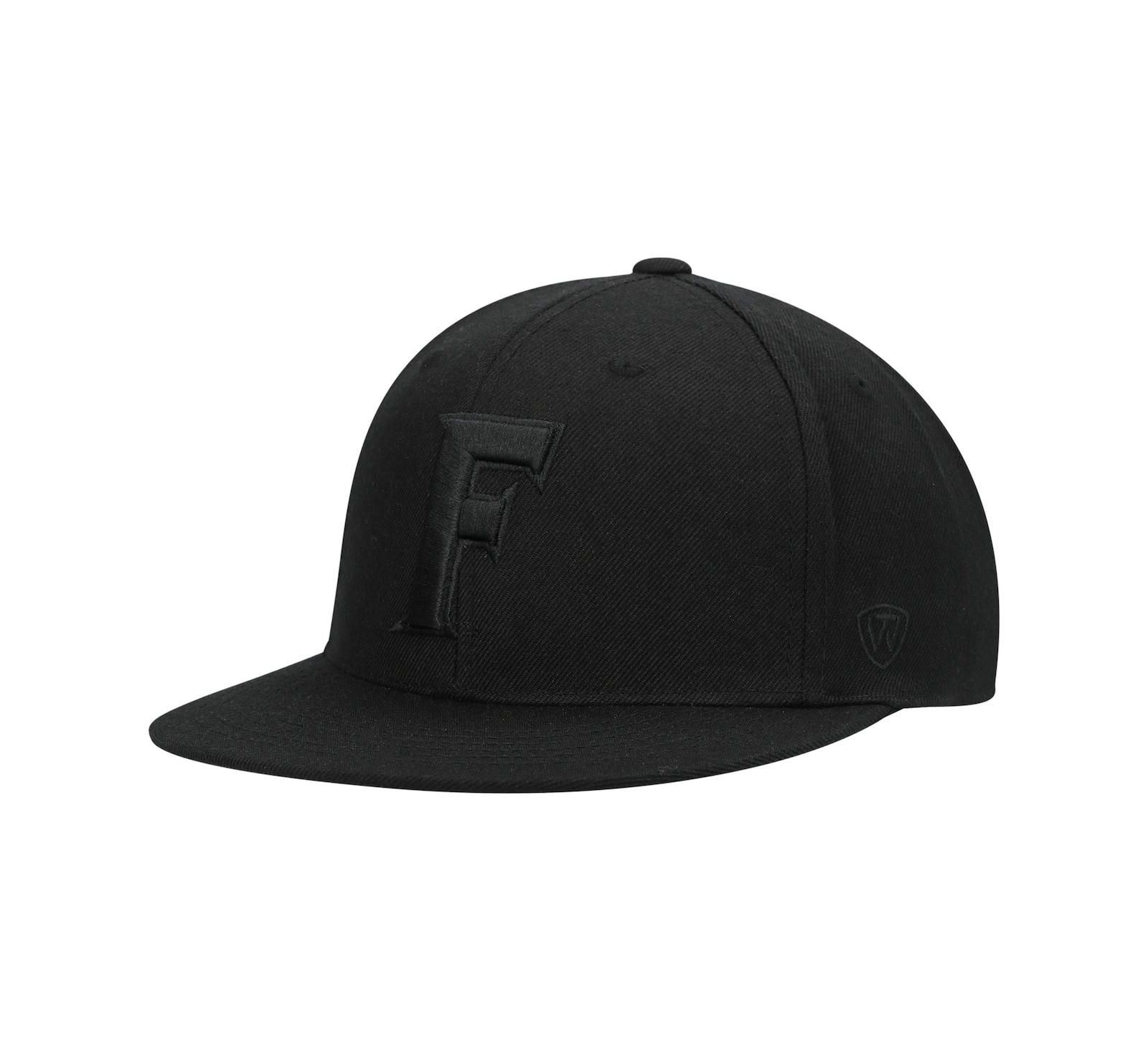 Men's Florida Gators Black On Black Fitted Hat
