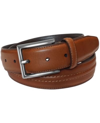 Мужской ремень Florsheim Caprio Raised Center Stitch