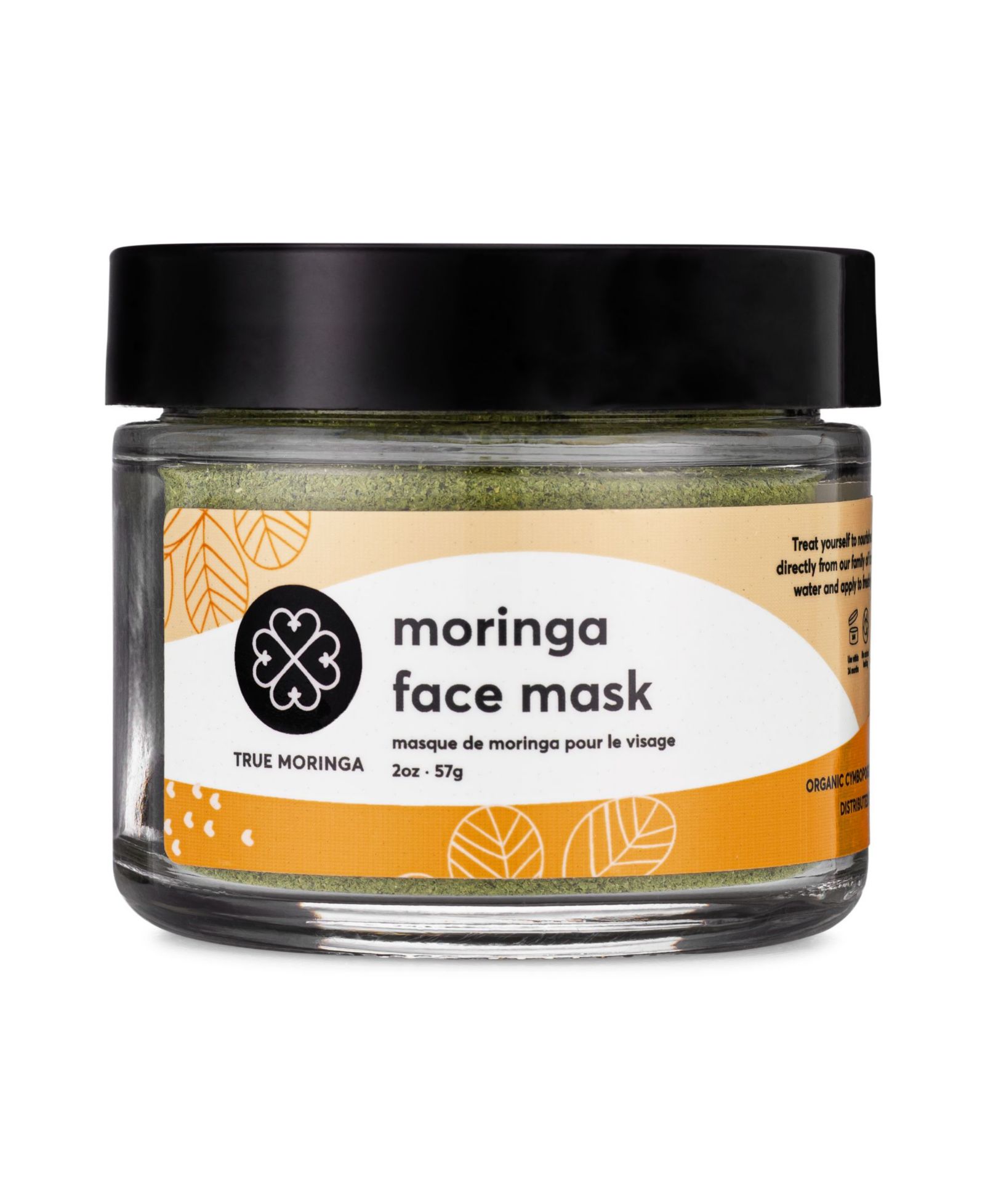 True Moringa Детокс маска для лица Superfood 2 oz.