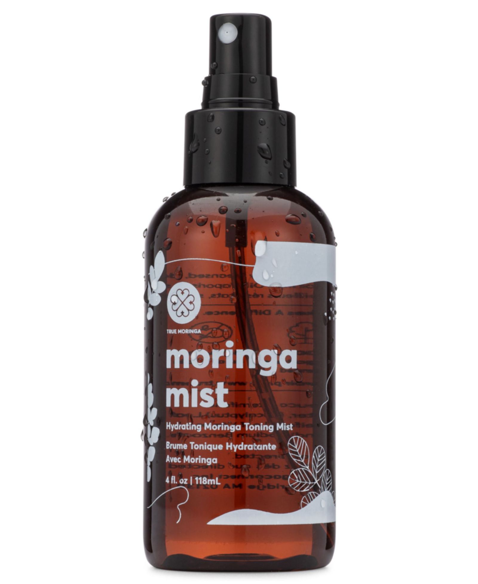 True Moringa Увлажняющий тоник, 4 oz.