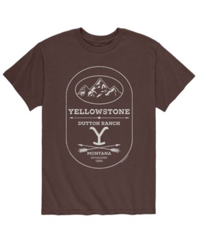 Men's Yellowstone Dutton Ranch Montana T-shirt