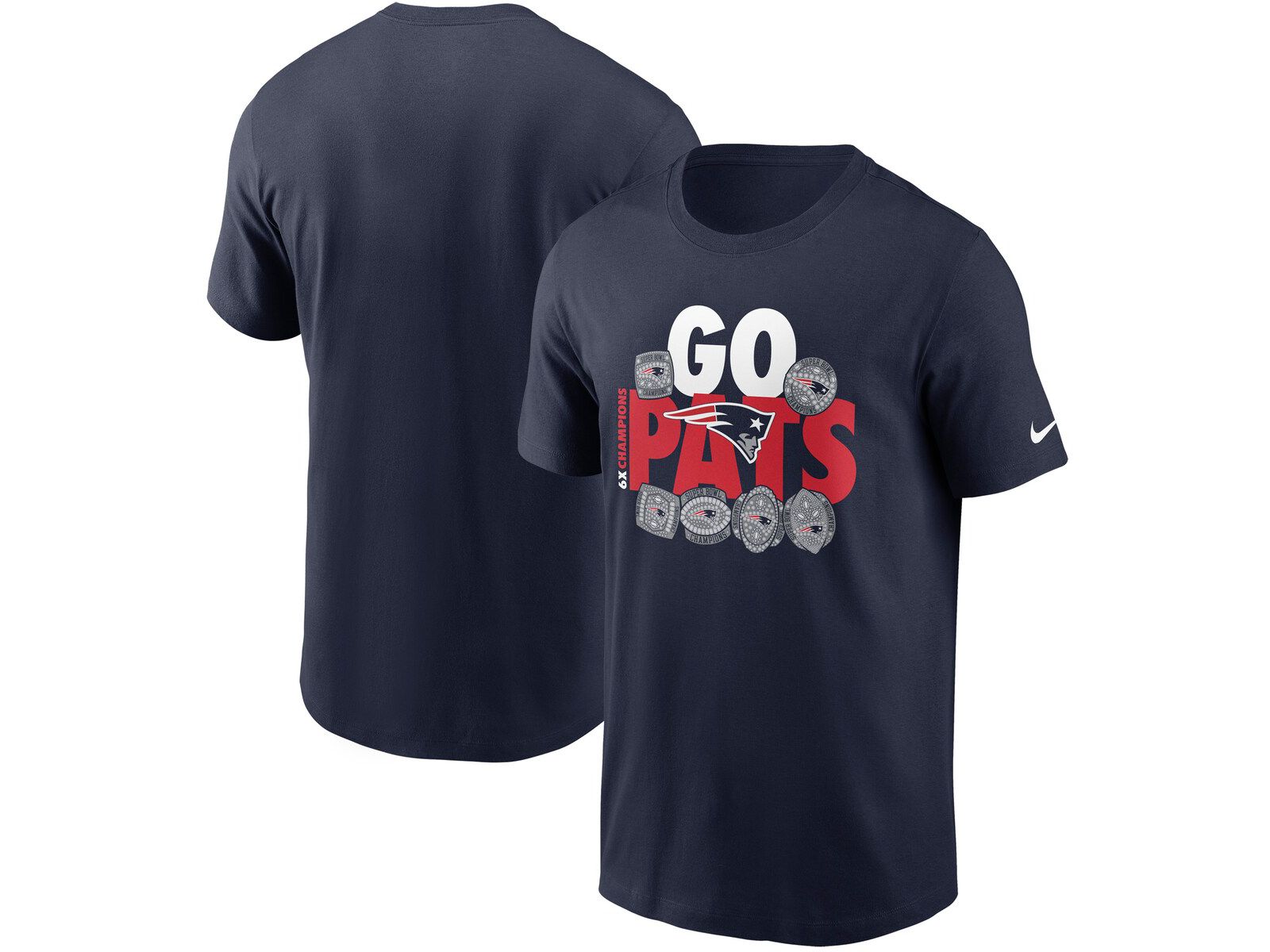 Nike Men's New England Patriots Hometown Collection 6x T-Shirt
