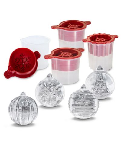 Набор форм для льда Tovolo Christmas Ornament, 4 предмета