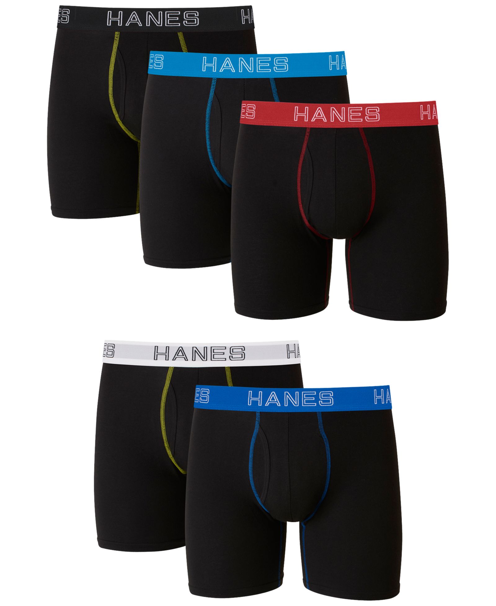 Hanes Men's 5-Pk. Ultimate® Stretch Boxer Briefs