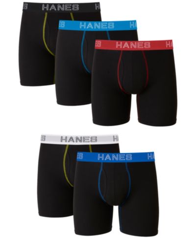 Hanes Men's 5-Pk. Ultimate® Stretch Boxer Briefs
