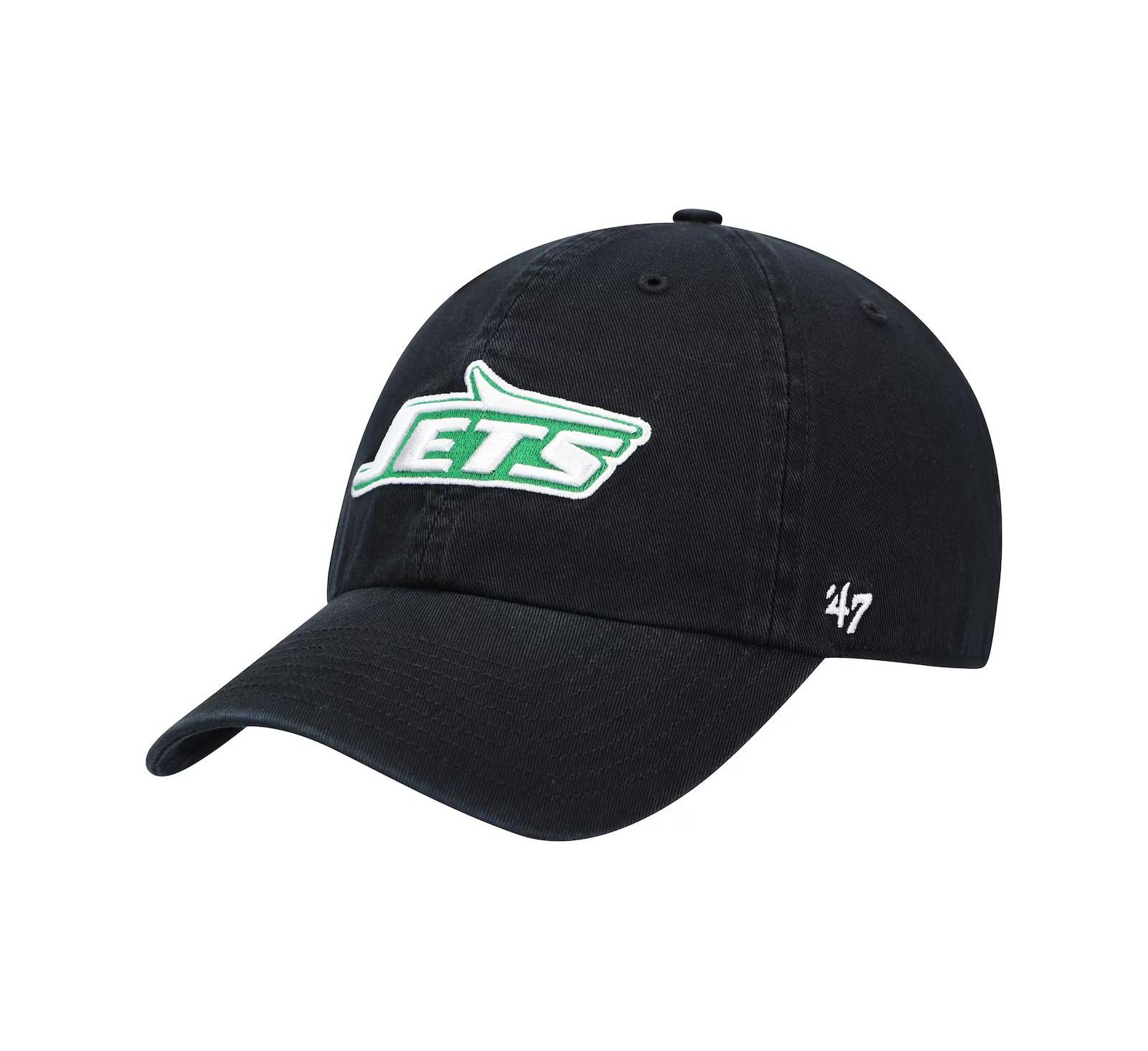 Мужская кепка '47 Brand New York Jets Legacy Adjustable, черная