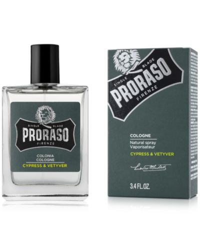 Одеколон Proraso, аромат кипариса и ветивера, 3.4 oz.