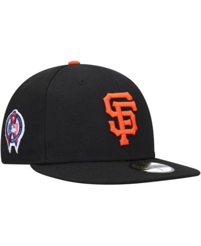 Мужская кепка New Era Black San Francisco Giants 9/11 Memorial Side Patch 59Fifty Fitted
