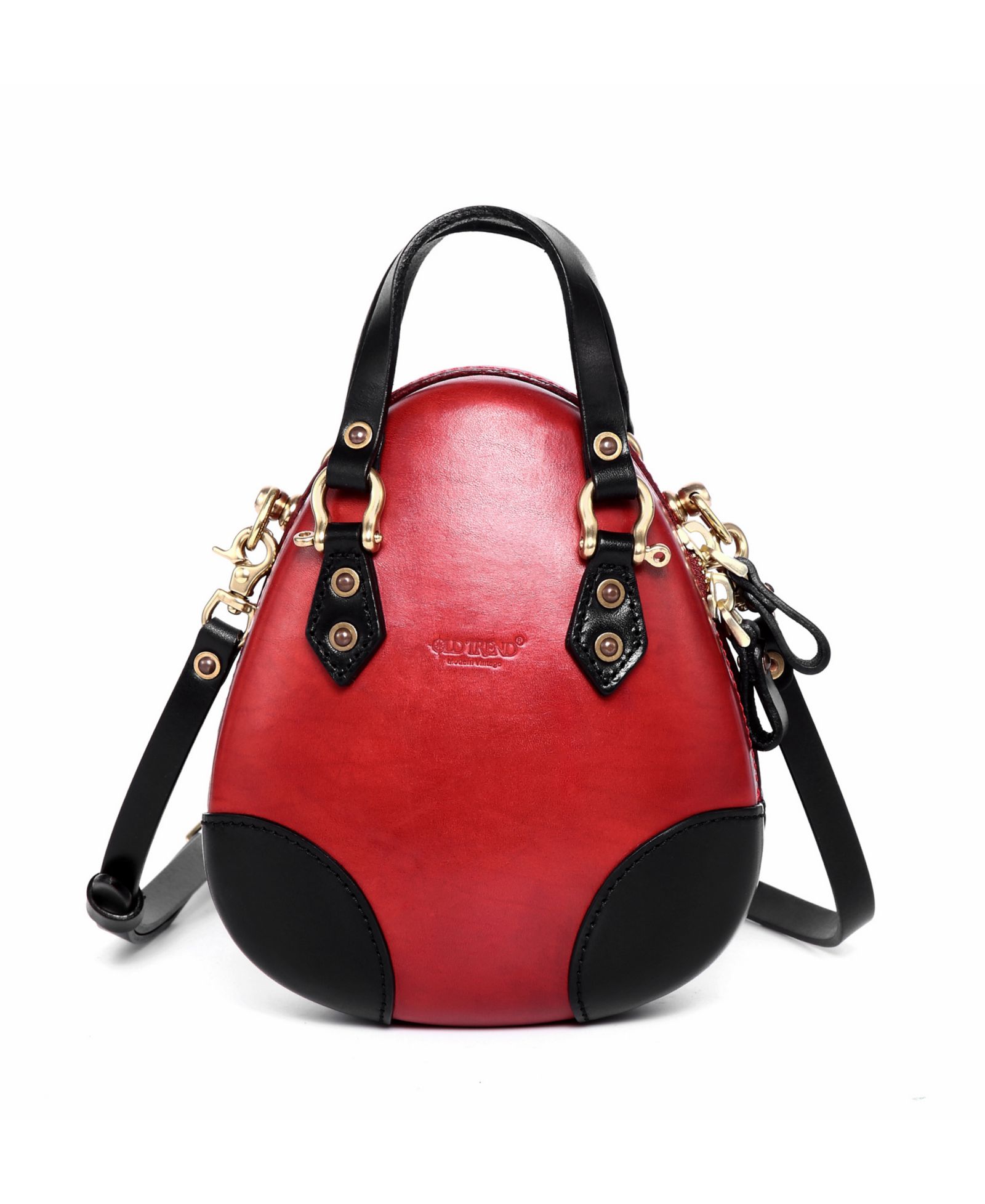 OLD TREND Women's Genuine Leather Fairy Lantern Mini Satchel