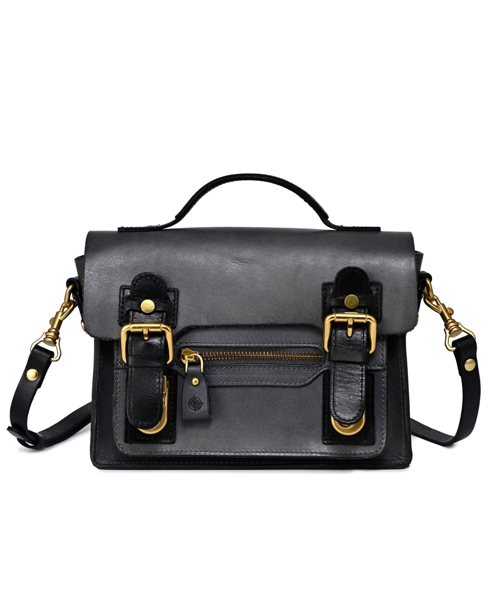 OLD TREND Women's Genuine Leather Aster Mini Satchel
