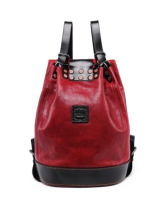 OLD TREND Canna Small Leather Backpack