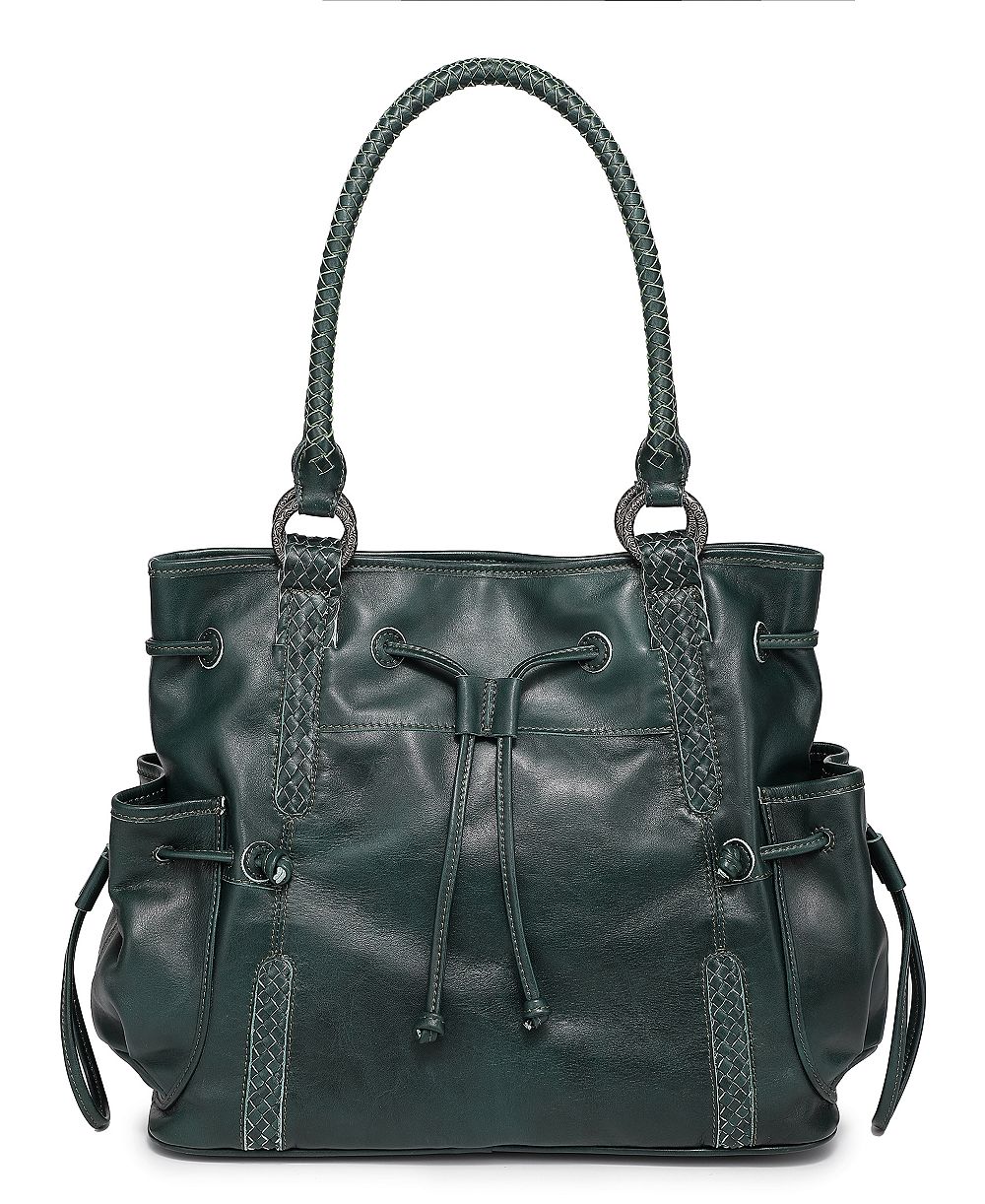 OLD TREND Brassia Medium Leather Tote Bag