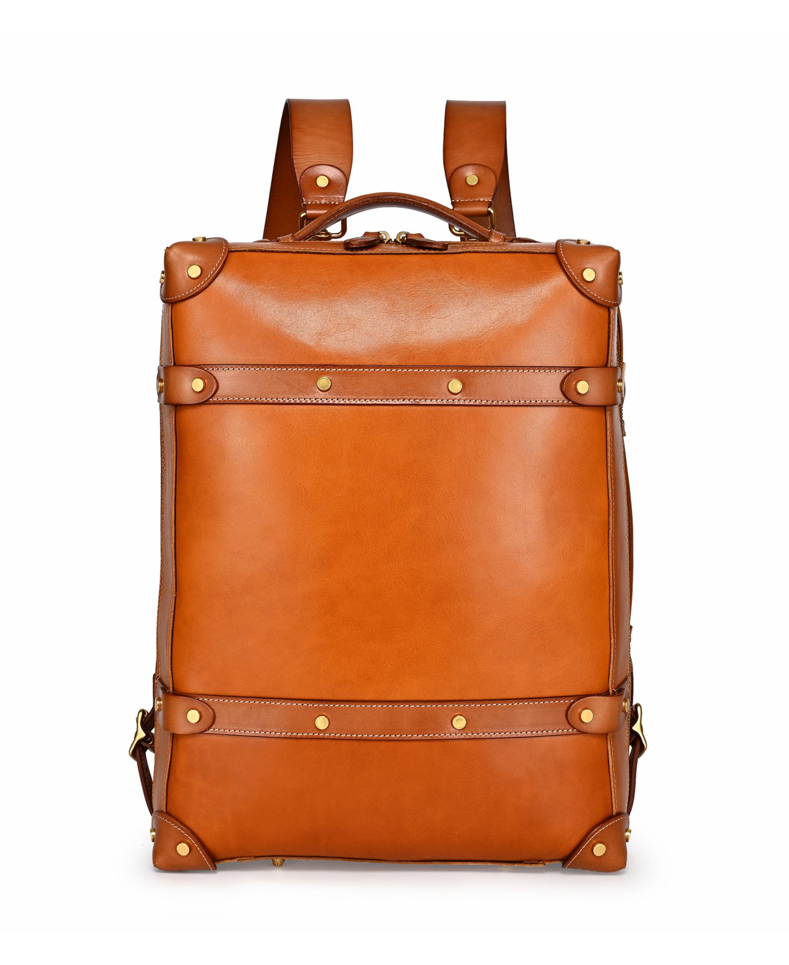 OLD TREND Women's Genuine Leather Speedwell Trunk Backpack