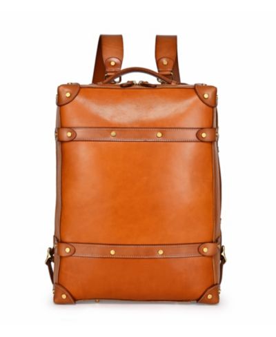 OLD TREND Women's Genuine Leather Speedwell Trunk Backpack
