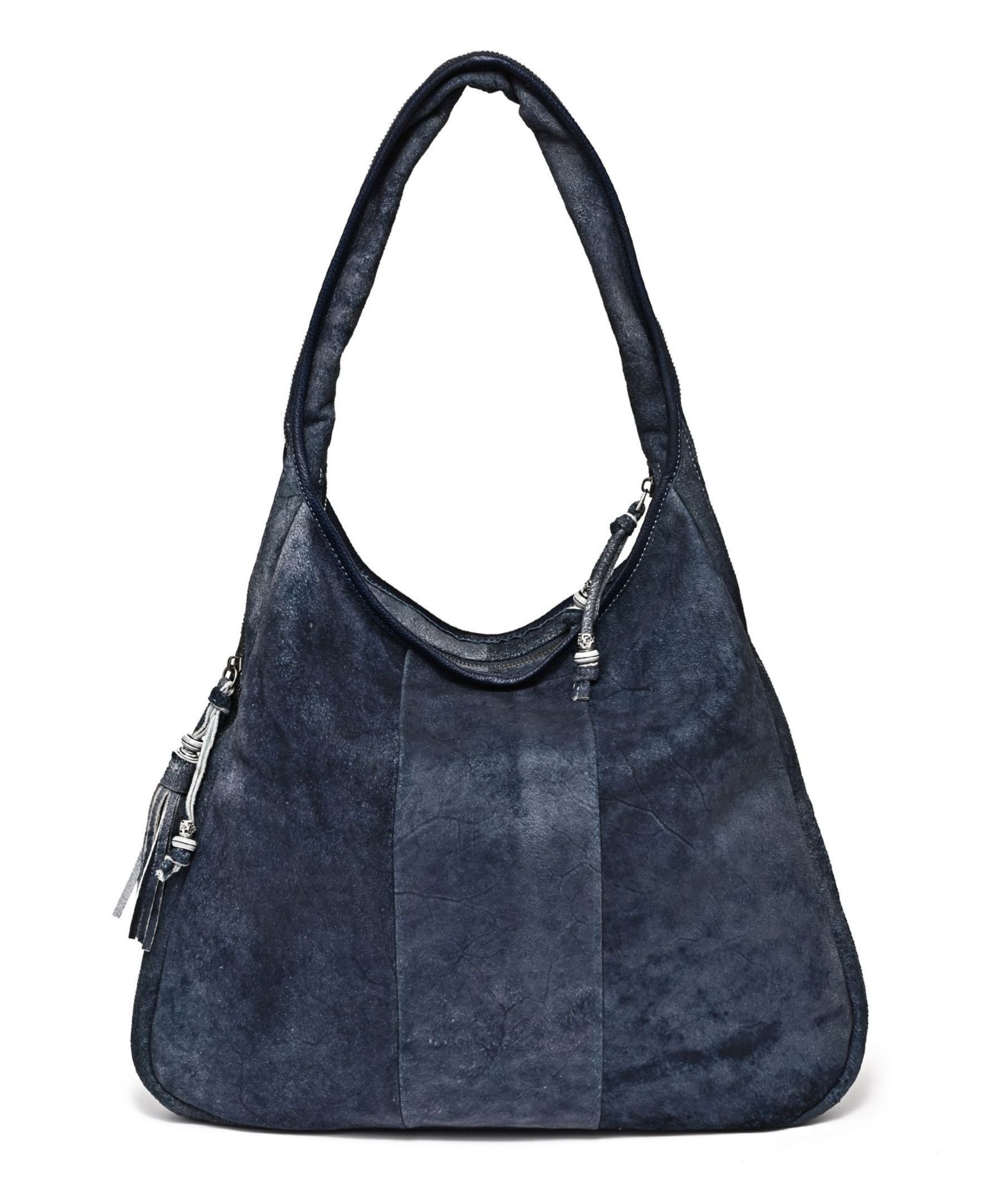 OLD TREND Genuine Leather Dorado Medium Expandable Hobo Handbag