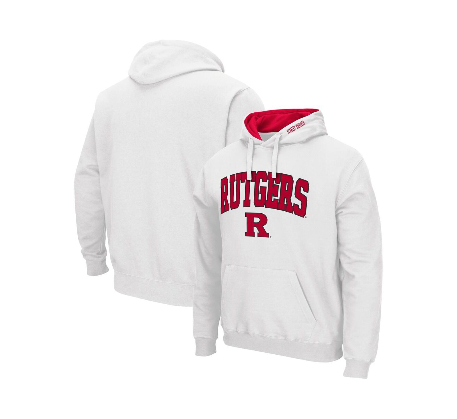 Colosseum Мужское худи с принтом Rutgers Scarlet Knights