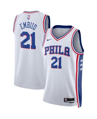 Унисекс джерси Nike Joel Embiid Philadelphia 76ers Swingman