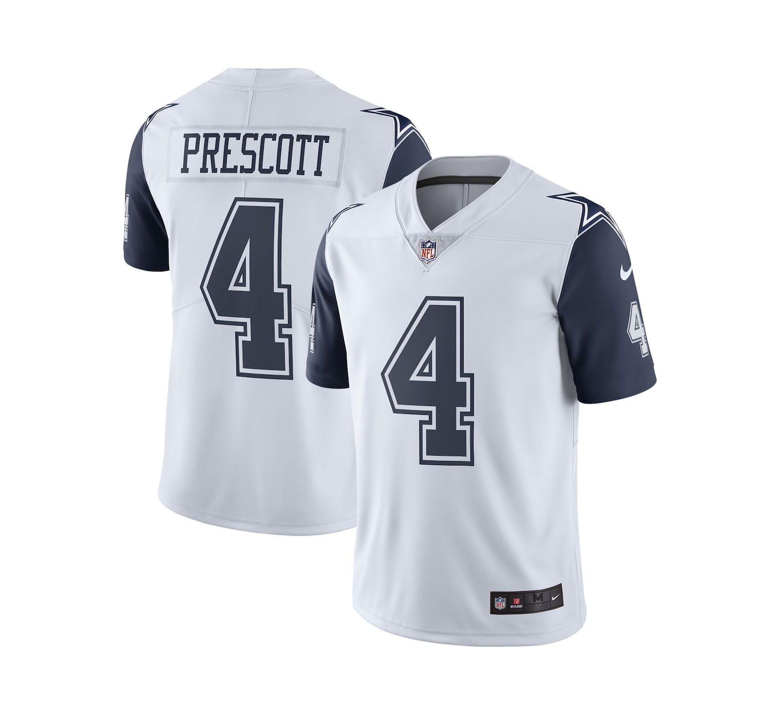 Nike Мужской Dak Prescott Dallas Cowboys Color Rush Vapor Limited Jersey