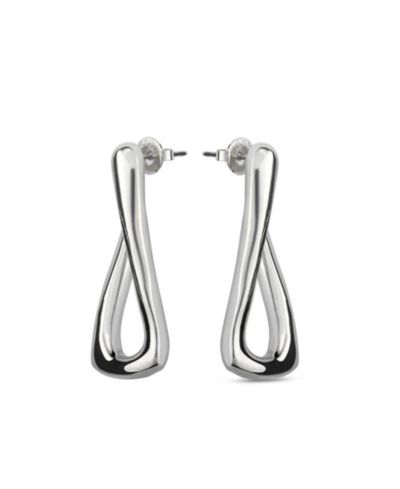 Серьги UNOde50 Link Shaped Metal Alloy